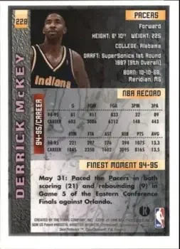 Back of Derrick McKey