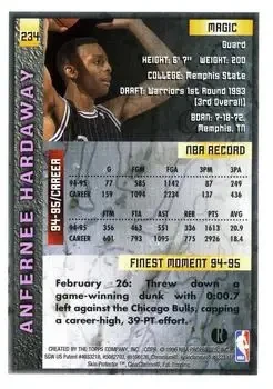 Back of Anfernee Hardaway