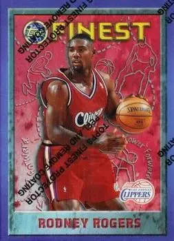 1995-96 Finest #238 Refractors Rodney Rogers