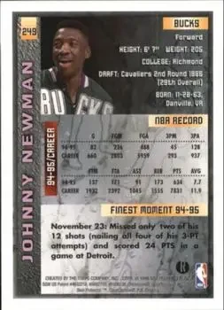 Back of Johnny Newman