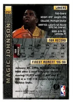 Back of Magic Johnson