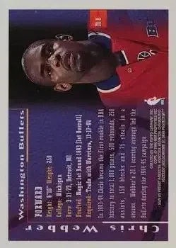 Back of Chris Webber