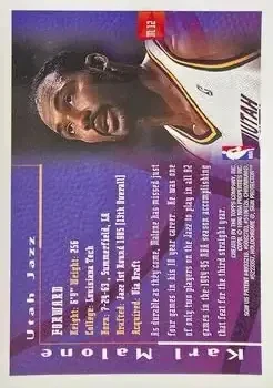 Back of Karl Malone