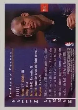 Back of Reggie Miller