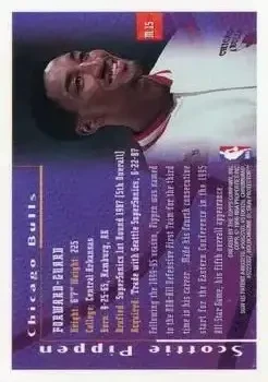 Back of Scottie Pippen