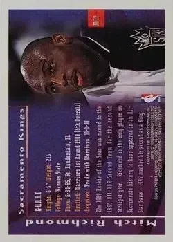 Back of Mitch Richmond
