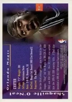 Back of Shaquille O'Neal