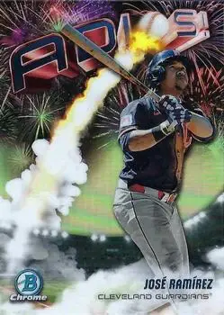 2025 Bowman Chrome #AD-1 Adios José Ramírez