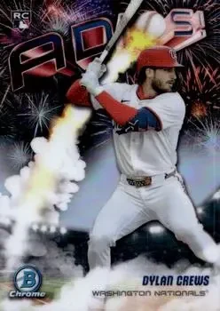 2025 Bowman Chrome #AD-5 Adios Dylan Crews