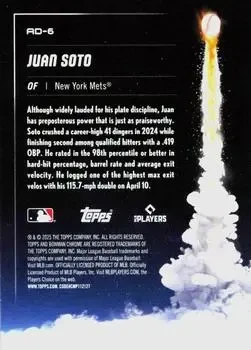 Back of Juan Soto
