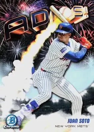 2025 Bowman Chrome #AD-6 Adios Juan Soto