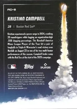 Back of Kristian Campbell