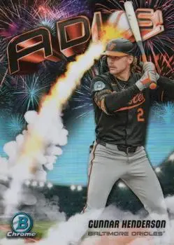 2025 Bowman Chrome #AD-9 Adios Gunnar Henderson