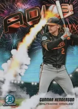 2025 Bowman Chrome #AD-9 Adios Gunnar Henderson