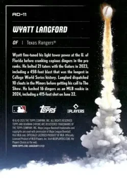 Back of Wyatt Langford