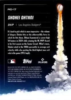 Back of Shohei Ohtani