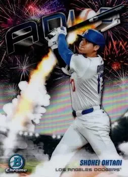 2025 Bowman Chrome #AD-17 Adios Shohei Ohtani