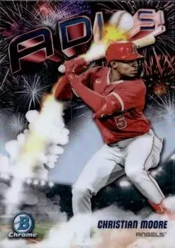 2025 Bowman Chrome #AD-19 Adios Christian Moore