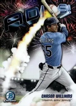 2025 Bowman Chrome #AD-21 Adios Carson Williams