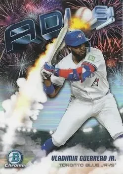2025 Bowman Chrome #AD-22 Adios Vladimir Guerrero Jr.