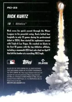 Back of Nick Kurtz