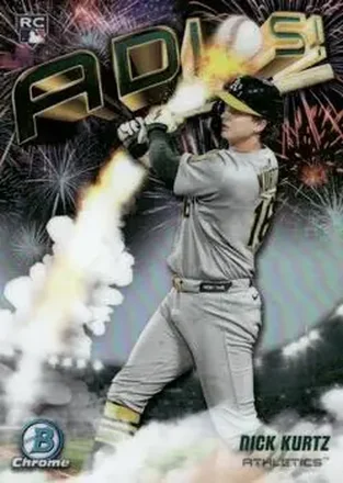 2025 Bowman Chrome #AD-23 Adios Nick Kurtz