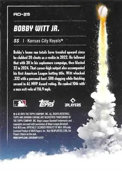 Back of Bobby Witt Jr.