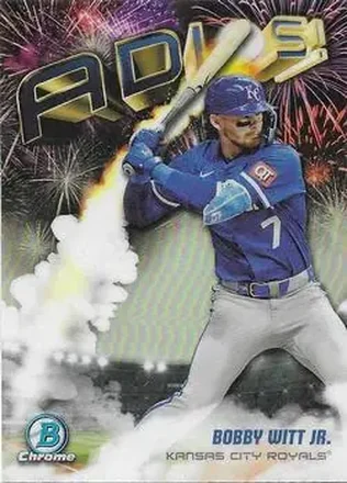 2025 Bowman Chrome #AD-25 Adios Bobby Witt Jr.