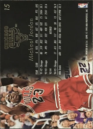 Tył: Michael Jordan