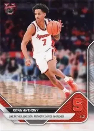 2025-26 Bowman U Now #4 Kiyan Anthony