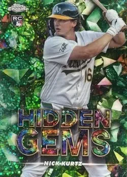 2025 Bowman Chrome #HG-36 Hidden Gems Nick Kurtz