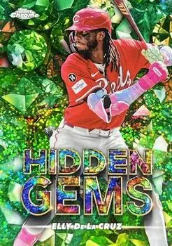 2025 Bowman Chrome #HG-38 Hidden Gems Elly De La Cruz