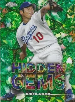 2025 Bowman Chrome #HG-39 Hidden Gems Hideo Nomo