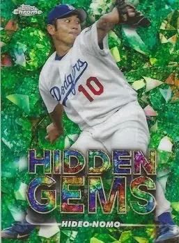 2025 Bowman Chrome #HG-39 Hidden Gems Hideo Nomo