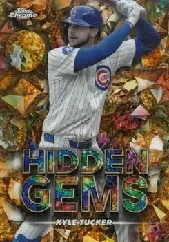 2025 Bowman Chrome #HG-28 Hidden Gems Citrine Kyle Tucker