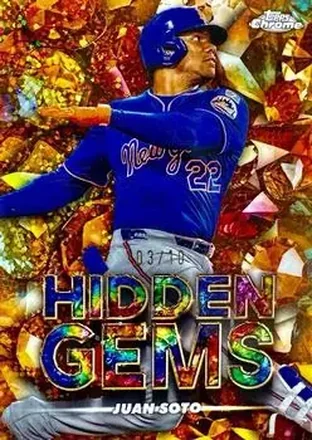 2025 Bowman Chrome #HG-31 Hidden Gems Citrine Juan Soto