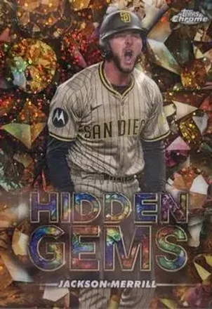 2025 Bowman Chrome #HG-37 Hidden Gems Citrine Jackson Merrill