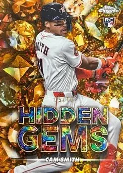 2025 Bowman Chrome #HG-40 Hidden Gems Citrine Cam Smith