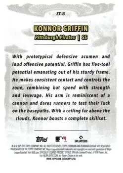 Back of Konnor Griffin