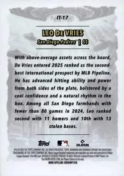 Back of Leo De Vries