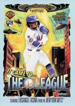 2025 Bowman Chrome #IT-18 It Came To The League Luisangel Acuña