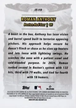 Back of Roman Anthony