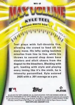 Back of Kyle Teel