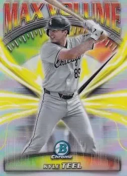 2025 Bowman Chrome #MV-2 Max Volume Kyle Teel