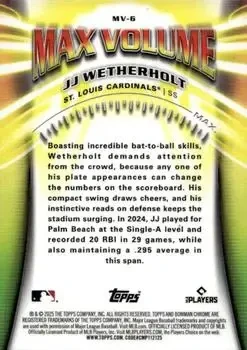 Back of JJ Wetherholt