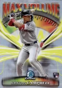 2025 Bowman Chrome #MV-7 Max Volume Kristian Campbell