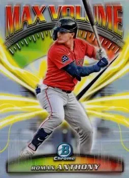 2025 Bowman Chrome #MV-8 Max Volume Roman Anthony