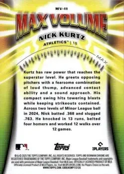 Back of Nick Kurtz