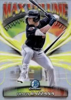2025 Bowman Chrome #MV-12 Max Volume Travis Bazzana