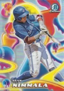 2025 Bowman Chrome #MM-1 Melt Mashers Arjun Nimmala